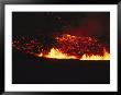 The Red And Yellow Glow Of Molten Lava From Kilauea by William Allen Limited Edition Print