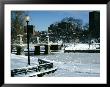 Public Gardens After Snow, Boston, Ma by Paul Bruneau Limited Edition Print