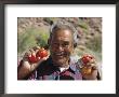 A Man Holds Ripe Tomatoes In His Hands by Ed George Limited Edition Pricing Art Print