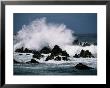Waves Crashing Against Rocks by George F. Mobley Limited Edition Print