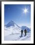 Mountain Climbers Contemplate A Distant Peak In Denali National Park by John Burcham Limited Edition Print