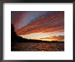 Sunset On Sebago Lake by Skip Brown Limited Edition Print