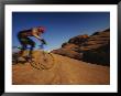 Slickrock Mountain Biking, Moab, Utah by Mark Cosslett Limited Edition Print