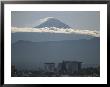 Smoke Billows From A Volcano Within Sight Of Mexico City by Raul Touzon Limited Edition Print