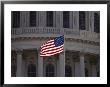 A Backlit American Flag Glows Against The Dome Of The Capitol Building by Stephen St. John Limited Edition Print