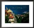 Sanctuary Of Madonna Del Sasso, Locarno And Lago Maggiore, Locarno, Ticino, Switzerland by Glenn Van Der Knijff Limited Edition Print