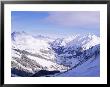 Snow-Covered Valley And Ski Resort Town Of Lech, Austrian Alps, Lech, Arlberg, Austria by Richard Nebesky Limited Edition Print