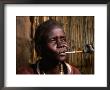 Woman Smoking A Pipe, Gambela, Ethiopia by Ariadne Van Zandbergen Limited Edition Print