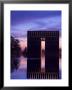 Gate Of Time And Reflecting Pool, Oklahoma City National Memorial, Oklahoma by Richard Cummins Limited Edition Print