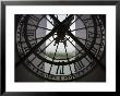 View Across Seine River From Transparent Face Of Clock In The Musee D'orsay, Paris, France by Jim Zuckerman Limited Edition Print