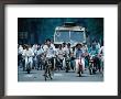 Bicycles, Buses And Motorscooters, Ho Chi Minh City, Vietnam by Oliver Strewe Limited Edition Print