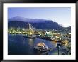 Victoria And Albert Waterfront With Table Mountain Behind, Cape Town, South Africa by Fraser Hall Limited Edition Pricing Art Print