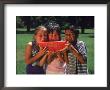 Children In Park Eating Watermelon by Mark Gibson Limited Edition Pricing Art Print