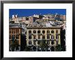 Buildings Of Via Roma Facing Port, Cagliari, Sardinia, Italy by Dallas Stribley Limited Edition Print