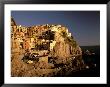 Late Afternoon Town View, Manarola, Rivera Di Levante, Cinque Terre, Liguria, Italy by Walter Bibikow Limited Edition Pricing Art Print