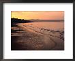 Sunset Over Beach At Low-Tide Whitby, England by Glenn Beanland Limited Edition Print