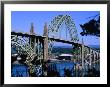 Yaquina Bay Bridge Built In 1936, Newport, Oregon, Usa by Roberto Gerometta Limited Edition Print