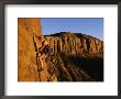 A Climber Scales A Wall In The Desert by Bill Hatcher Limited Edition Print