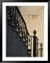 Wrought Iron Railing On Steps, Savannah, Georgia, Usa by Julie Eggers Limited Edition Print