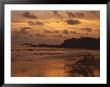 Sunset Over A Puerto Vallarta Beach by Raul Touzon Limited Edition Pricing Art Print