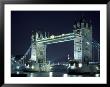Tower Bridge At Night, London, England by Walter Bibikow Limited Edition Pricing Art Print
