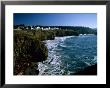 Downtown Shops, Sunrise On Bluff, Mendocino, Ca by Jim Corwin Limited Edition Pricing Art Print