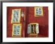 Shuttered Windows In The Old Town, Nice, Provence, France by I Vanderharst Limited Edition Print