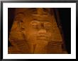 A View Of The Great Sphinx At Night, Lit By A Light Show by Bill Ellzey Limited Edition Print