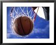 Basketball In Hoop by Mitch Diamond Limited Edition Print