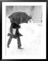 Man With Umbrella, New York City by Paul Katz Limited Edition Print