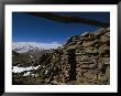 The Remains Of Incan Stone Huts On The Summit Of Cerro Llullaillaco by Maria Stenzel Limited Edition Pricing Art Print