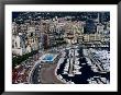 Overhead Of Port Hercule, La Condamine And Monte Carlo, Monte Carlo, Monaco by Dallas Stribley Limited Edition Print