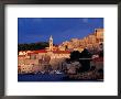 City Walls And Old Town At Sunrise, Dubrovnik, Croatia by Richard I'anson Limited Edition Print