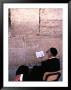 Man Reading A Text At The Wailing Wall, Jerusalem, Israel by Michael Coyne Limited Edition Pricing Art Print