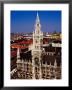Overhead Of Neo-Gothic Neues Rathaus (New Town Hall), Munich, Germany by Krzysztof Dydynski Limited Edition Print