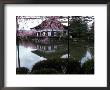 Geishas On The Balcony Of Shobi-Kan Teahouse In Garden At Heian Shrine, Kyoto, Japan by Nancy & Steve Ross Limited Edition Pricing Art Print