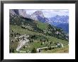 Eastern Road Below Gardena Pass, 2121M, Dolomites, Alto Adige, Italy by Richard Nebesky Limited Edition Print