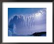 Icicles Hanging From Iceberg Near Browning Peninsula, Wilkes Land, Antarctica by Grant Dixon Limited Edition Print