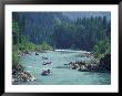 Rafters Along The Middle Fork Of The Flathead River, Glacier National Park, Montana, Usa by Jamie & Judy Wild Limited Edition Print