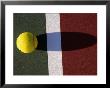 Tennis Ball On Court by Mitch Diamond Limited Edition Print