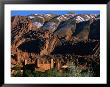 Kasbah Of Ait Arbi With Mountains In The Background, Dades Gorge, Morocco by John Elk Iii Limited Edition Print