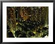 Inland View Of Sheung Wan And Central With Buildings Glowing At Night by Eightfish Limited Edition Print