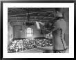 West Point Cadet Adjutant Reading The Orders Of Day To Cadets Seated At The Us Military Academy by Alfred Eisenstaedt Limited Edition Print