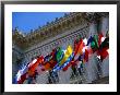 International Flags In Front Of Hotel, Sf, Ca by Mark Segal Limited Edition Print