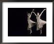 Two Ballerinas With Their Arms Raised by Lucille Khornak Limited Edition Print
