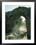 Herd Of Sheep Moving Through The West Gate Of Falerii Novi by O. Louis Mazzatenta Limited Edition Print