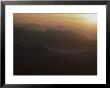 A Beautiful Twilight View Over Mountain Ridges by Jodi Cobb Limited Edition Print