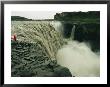 Lava Fields Surround Dettifoss, Icelands Most Impressive Waterfall by Sisse Brimberg Limited Edition Print