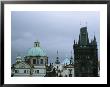 The Spires And Domes Of Prague On A Cloudy Day by Taylor S. Kennedy Limited Edition Print