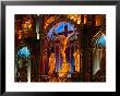 Crucifix Detail At Alter Of Basilique Notre Dame, Vieux Montreal, Montreal, Canada by Levesque Kevin Limited Edition Print